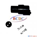 Bộ giắc cắm nối dây tròn 2 pin/0006