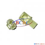 Áo nhựa giắc cắm nối dây 1 pin dẹt/0002